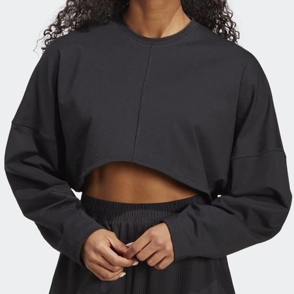 adidas Black Women's Dance Studio Crop Top
